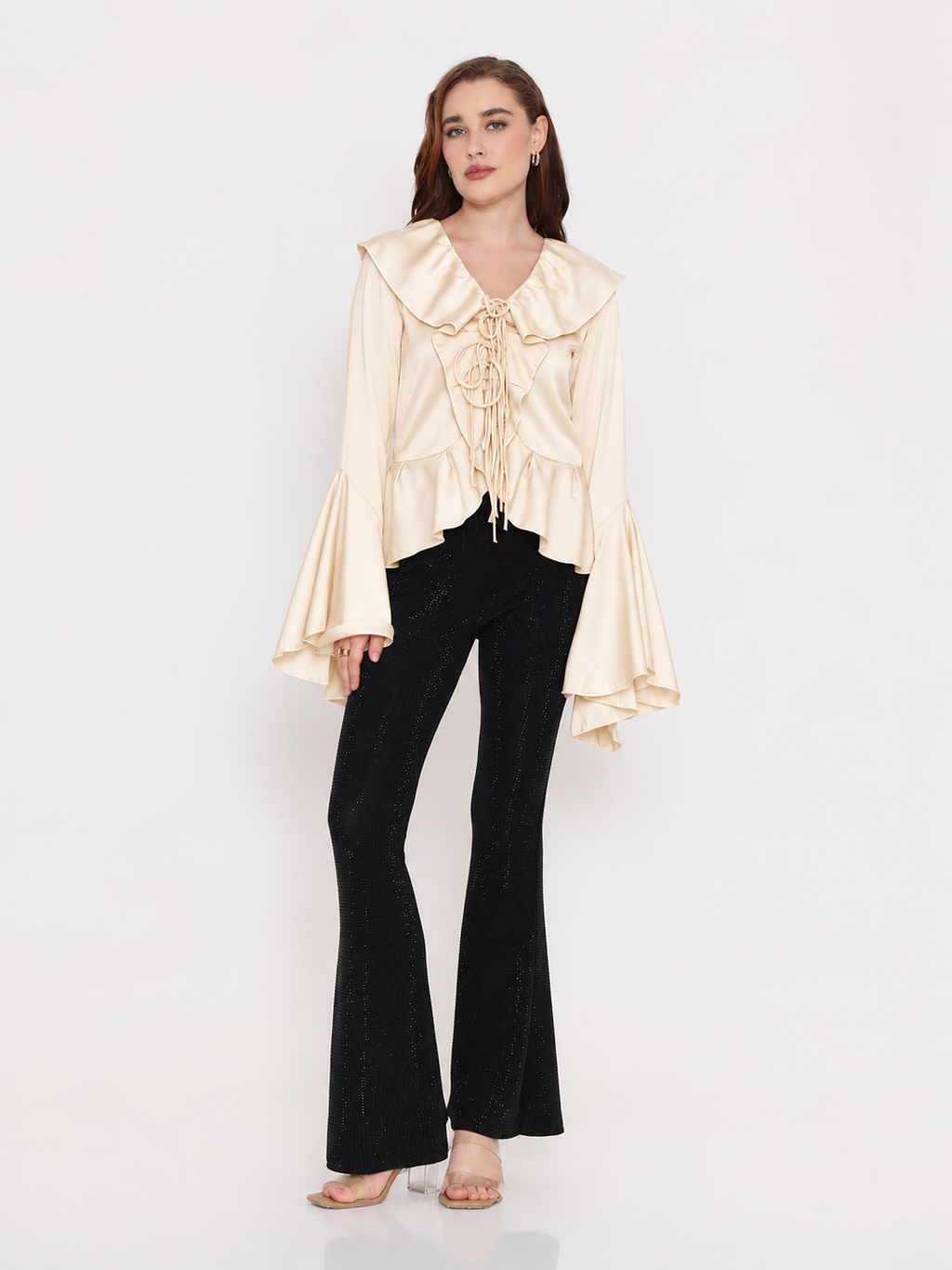 Trumpet Sleeve Top