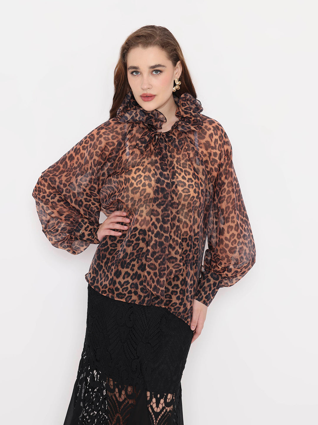 Savannah Leopard Top