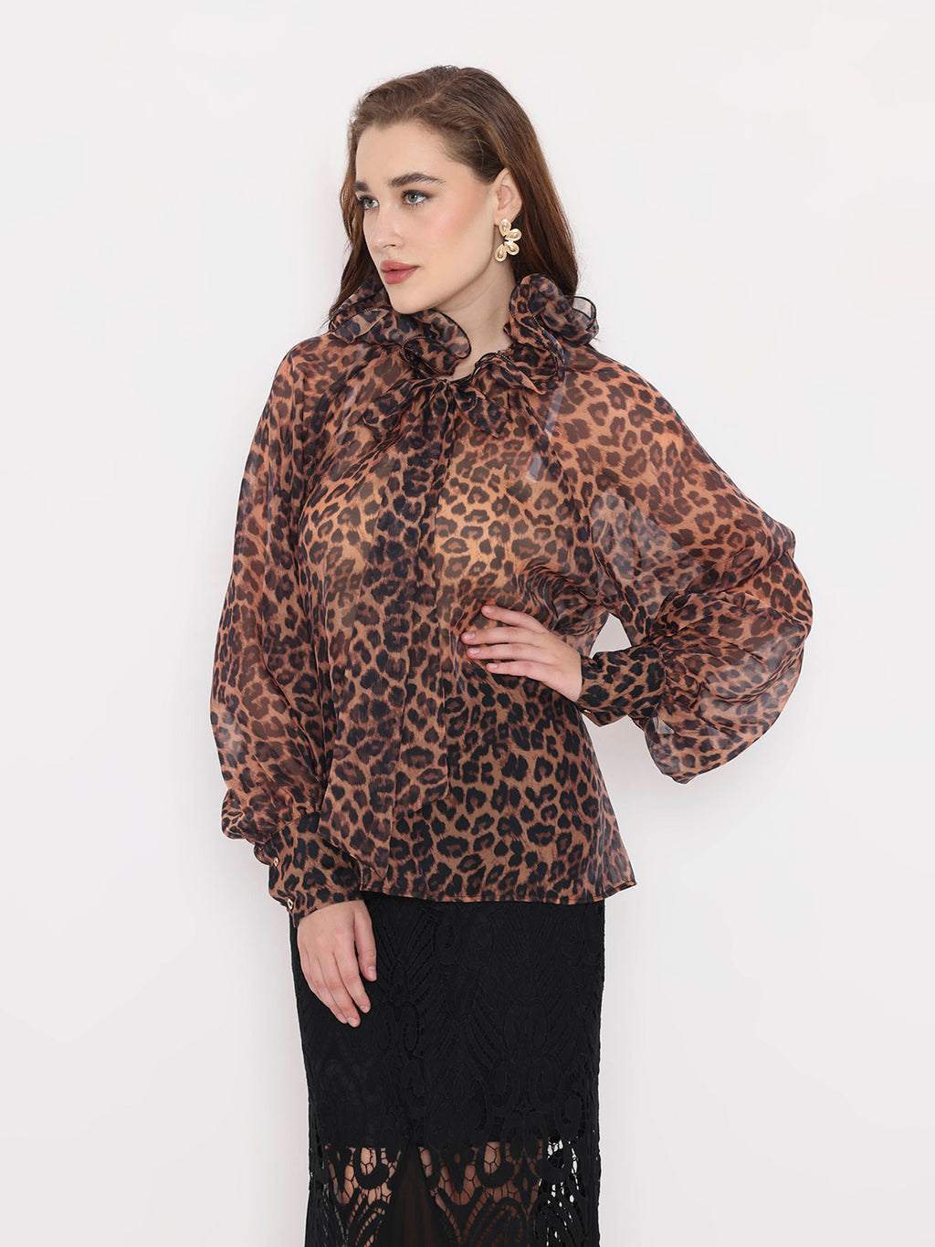 Savannah Leopard Top