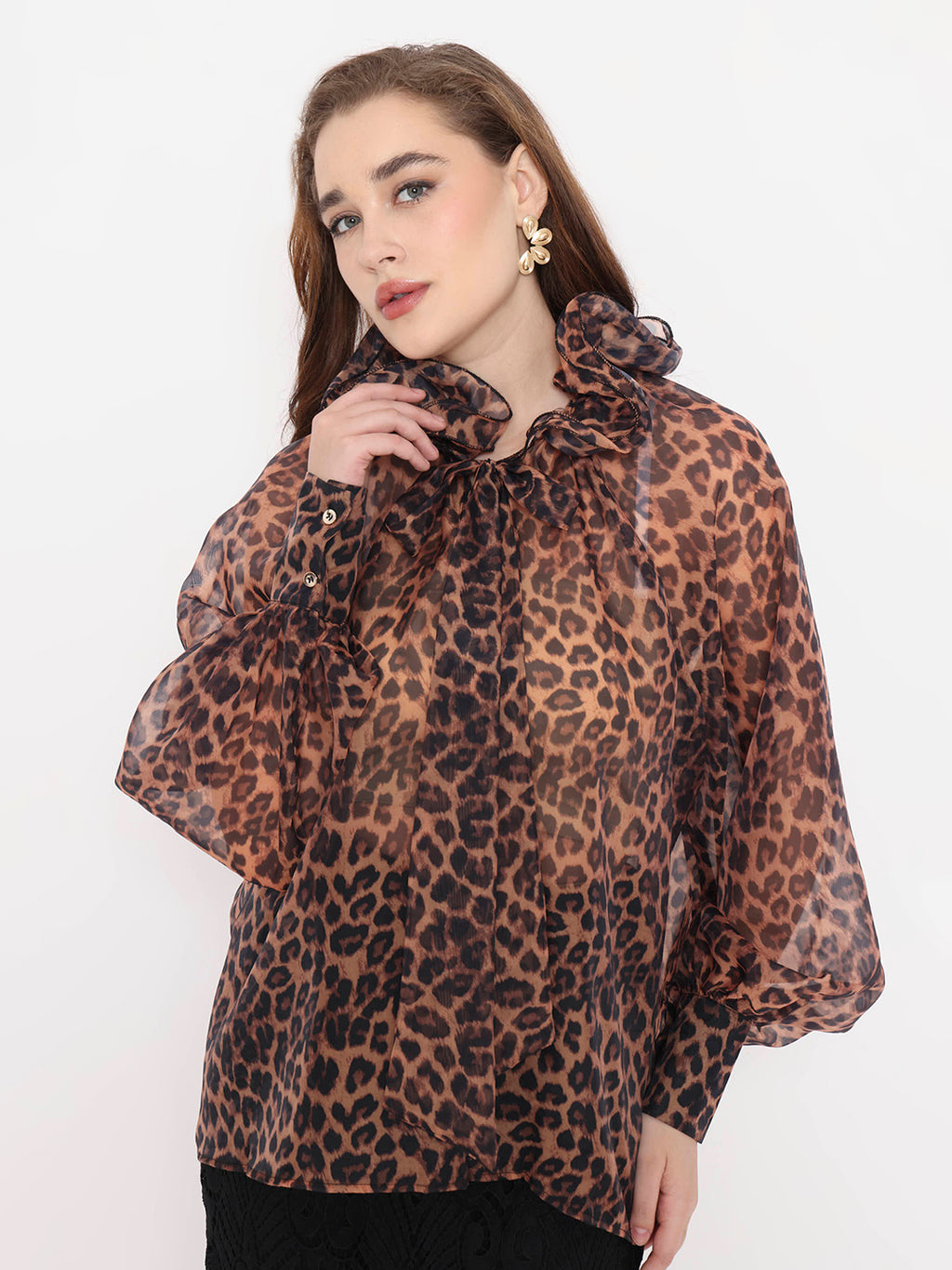 Savannah Leopard Top