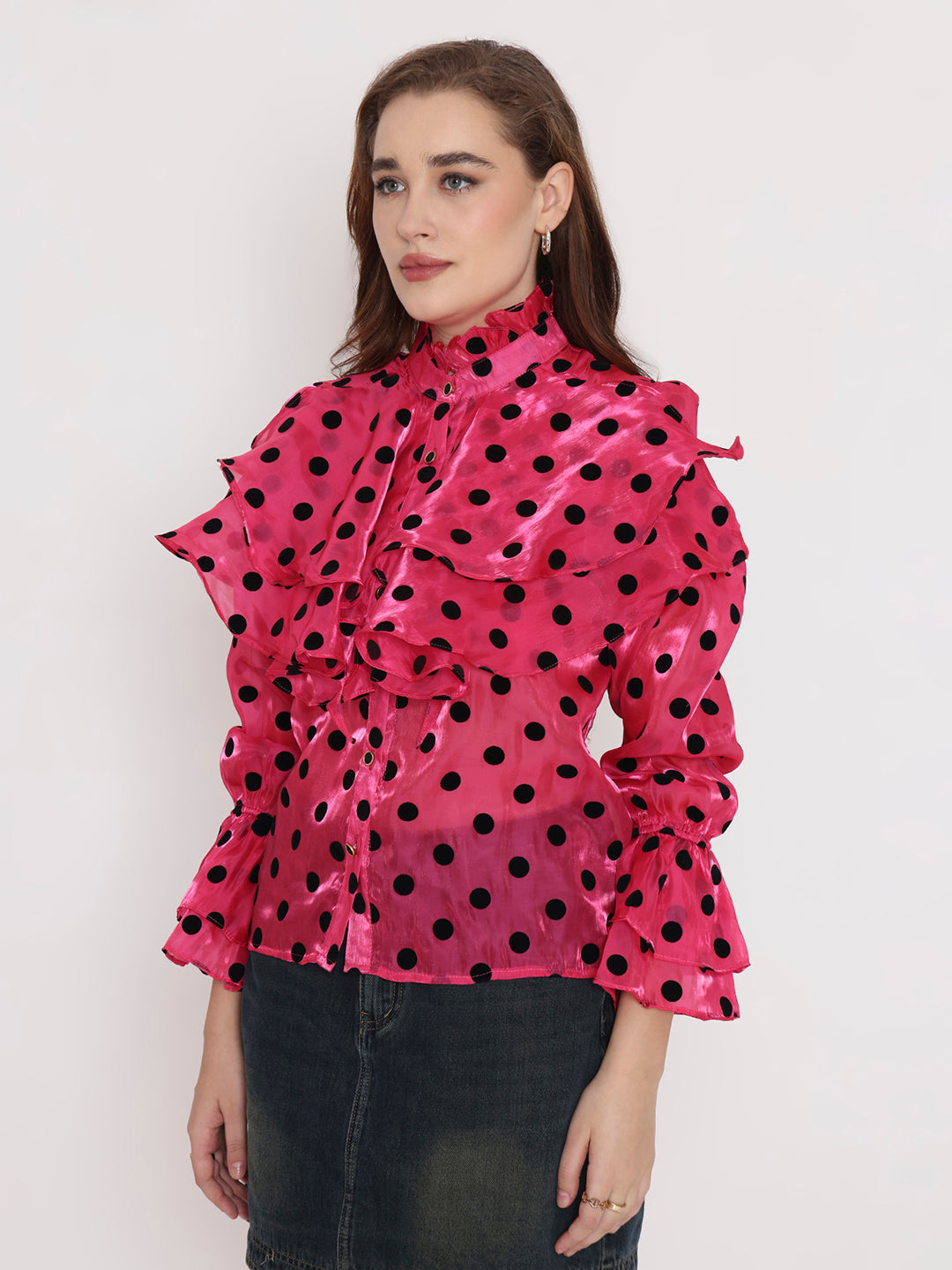 Victorian Polka Top