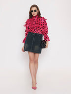 Victorian Polka Top
