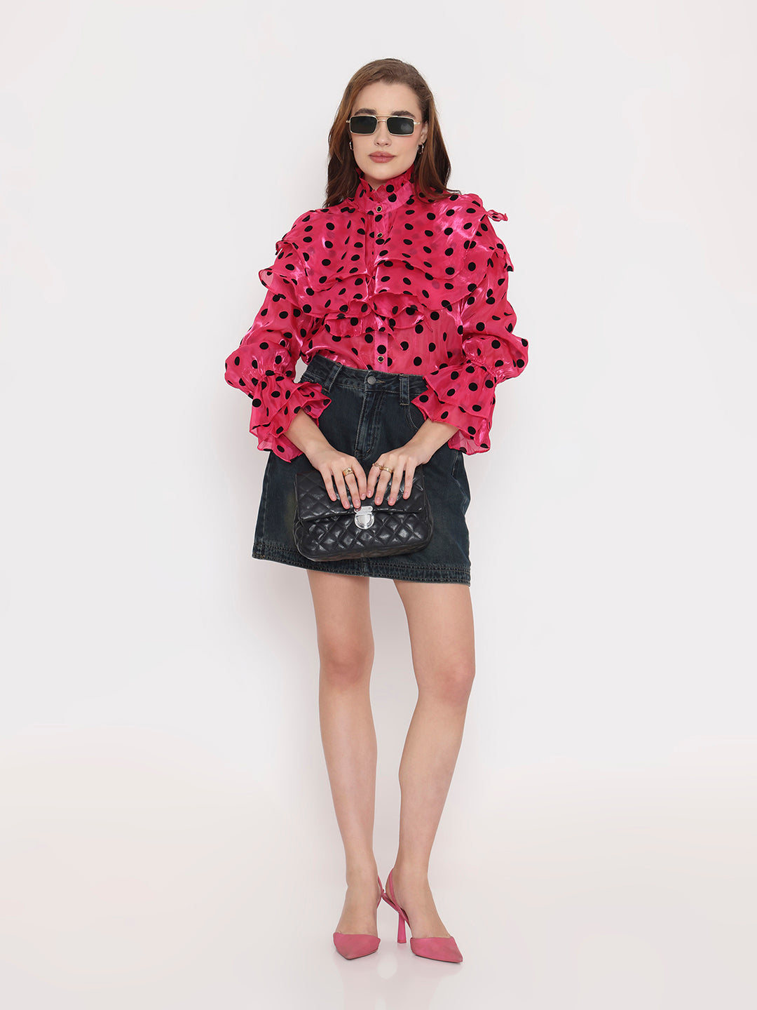 Victorian Polka Top