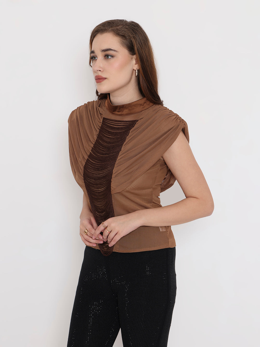 Vhana Draped Fringe