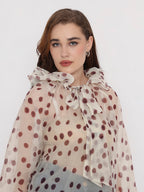 Persian Polka Bow Top