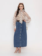 Persian Polka Bow Top