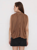 Athena Draped Halter Top