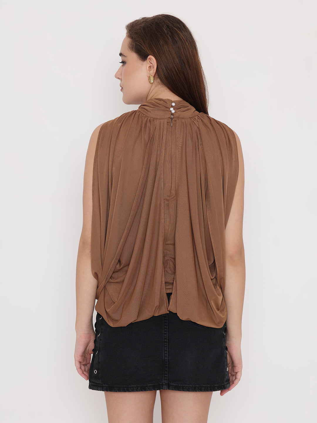 Athena Draped Halter Top