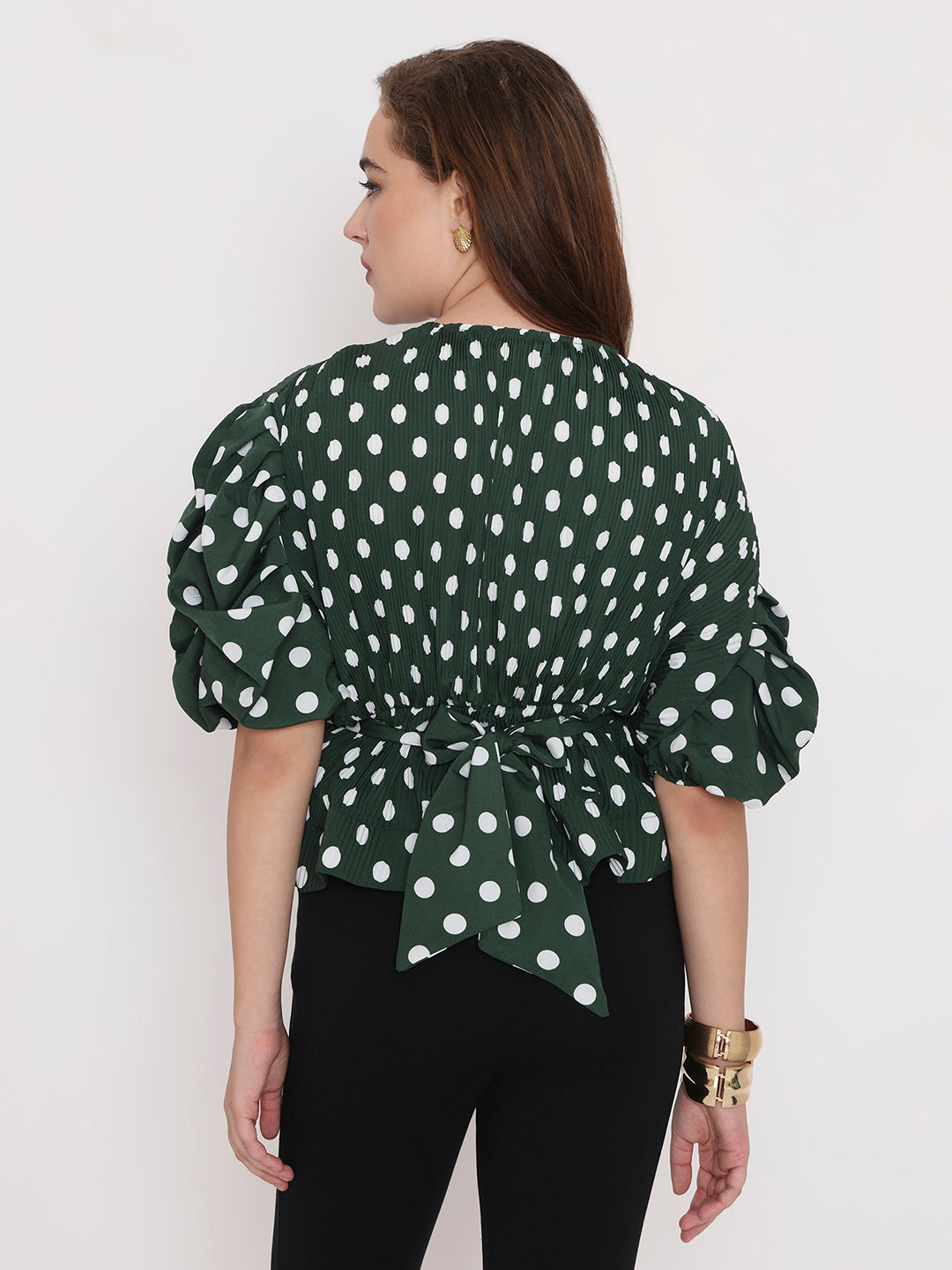 Emerald Dot Top
