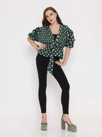 Emerald Dot Top