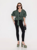 Emerald Dot Top