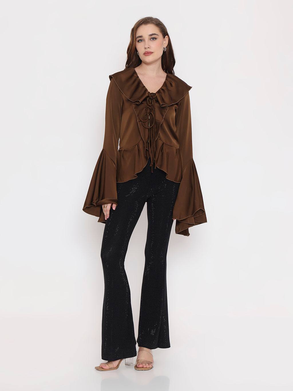 Trumpet Sleeve Top