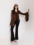 Trumpet Sleeve Top