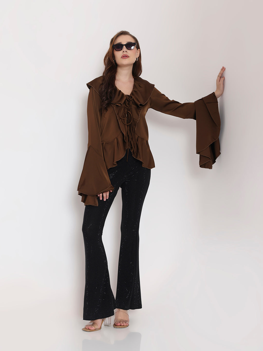 Trumpet Sleeve Top