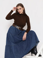 Layered Crossover Top