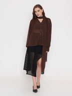Ascot Collar Top