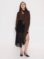 Ascot Collar Top