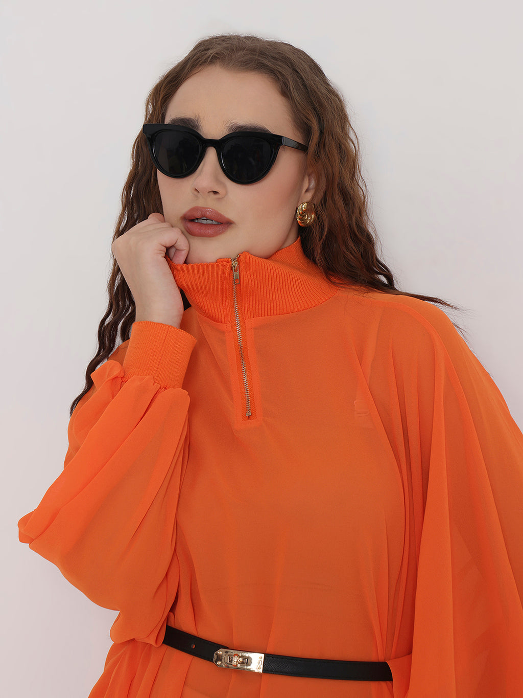 Dune High Neck Kaftan