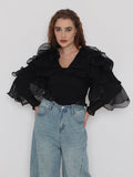 Juliette Layered Ruffle Top