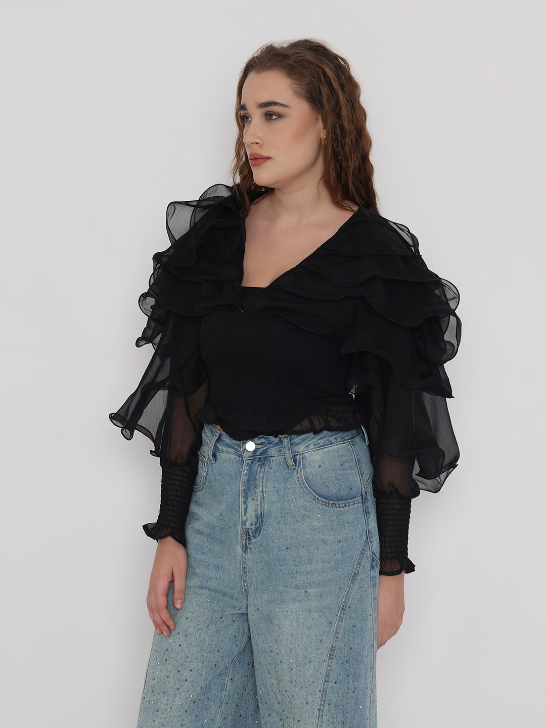 Juliette Layered Ruffle Top