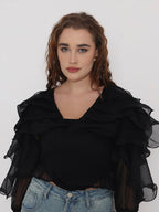 Juliette Layered Ruffle Top