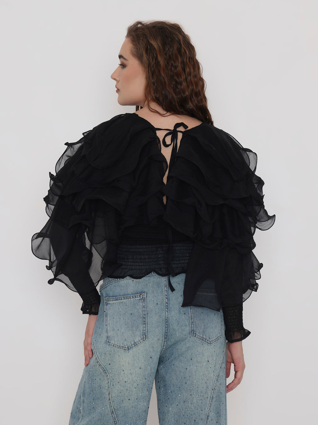 Juliette Layered Ruffle Top