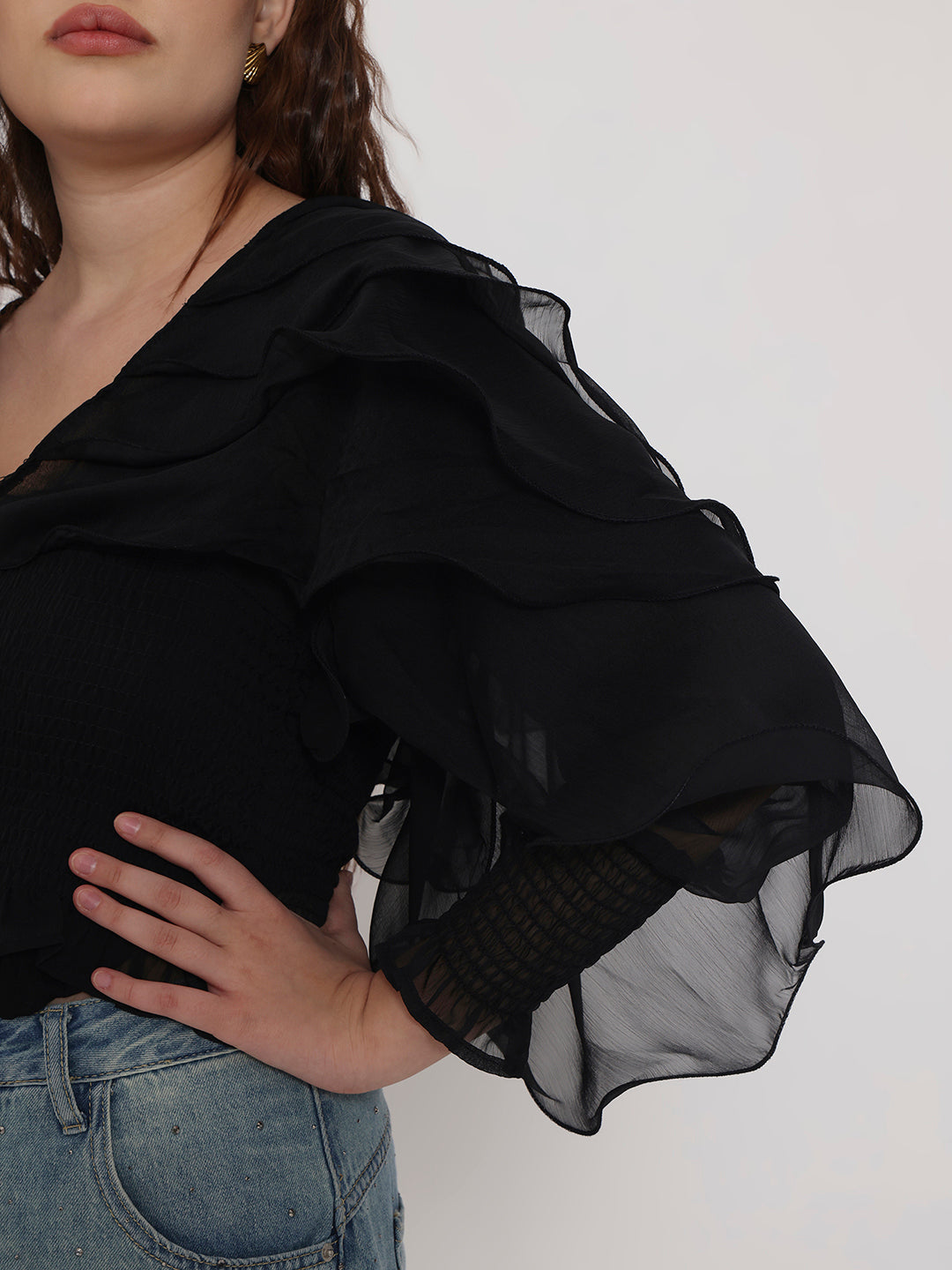 Juliette Layered Ruffle Top