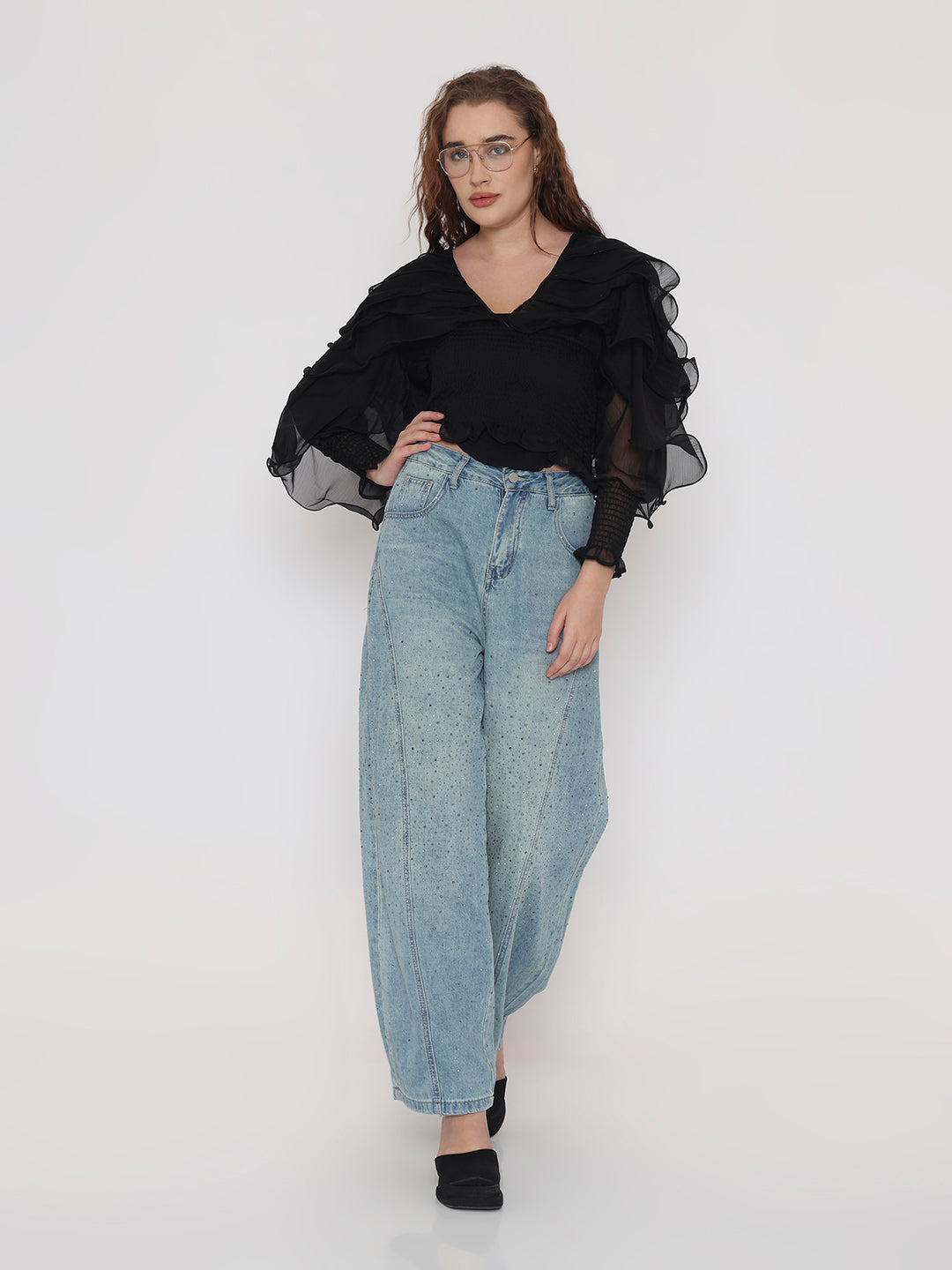 Juliette Layered Ruffle Top