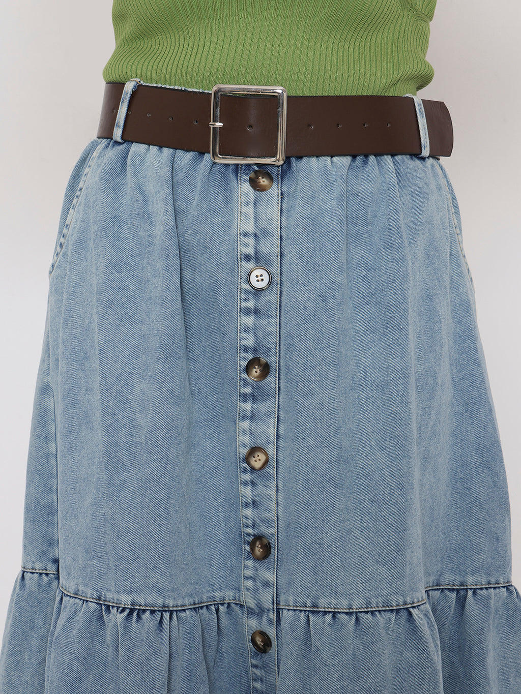 ButtonFront Meadow Skirt
