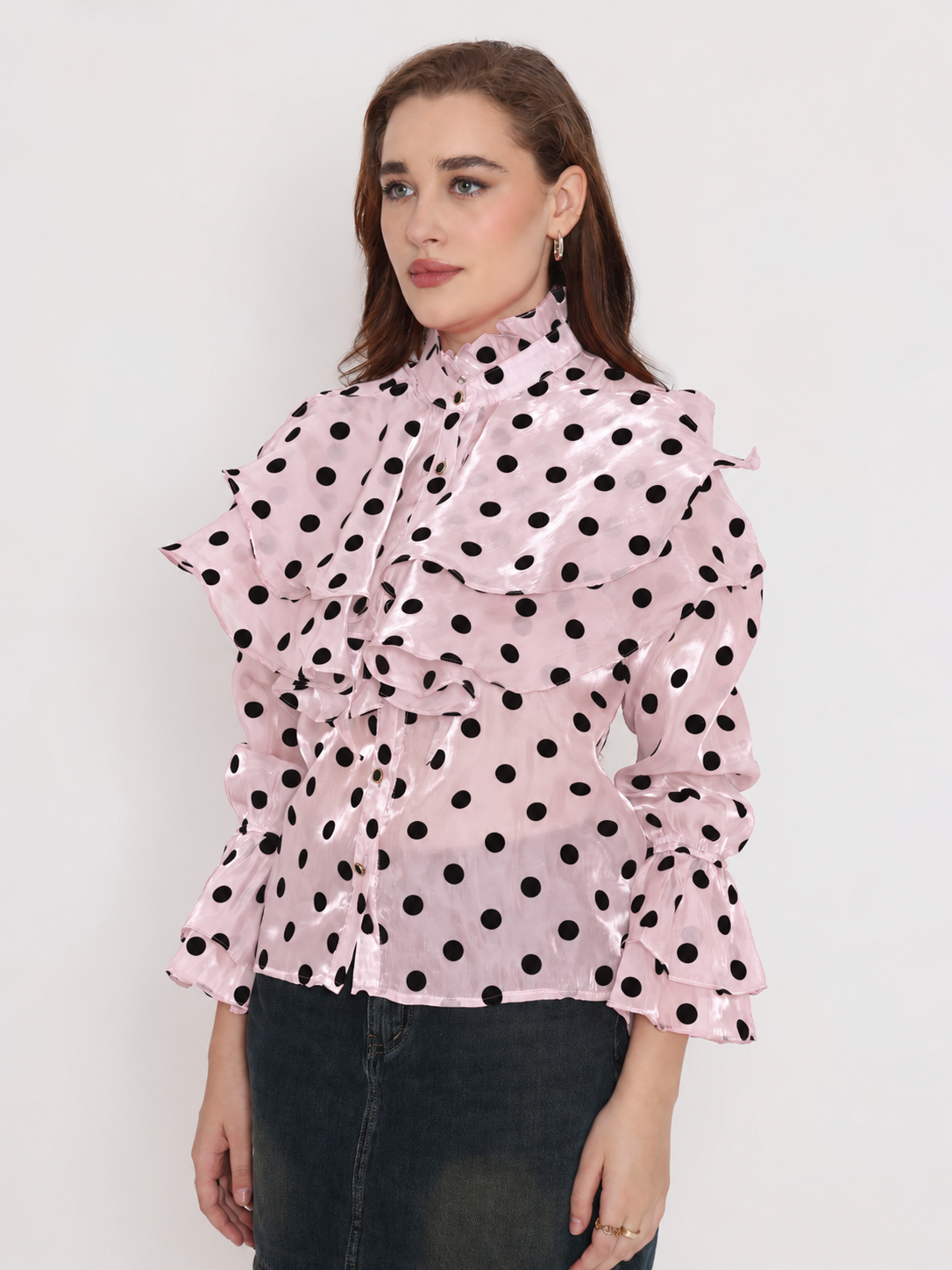 Victorian Polka Top