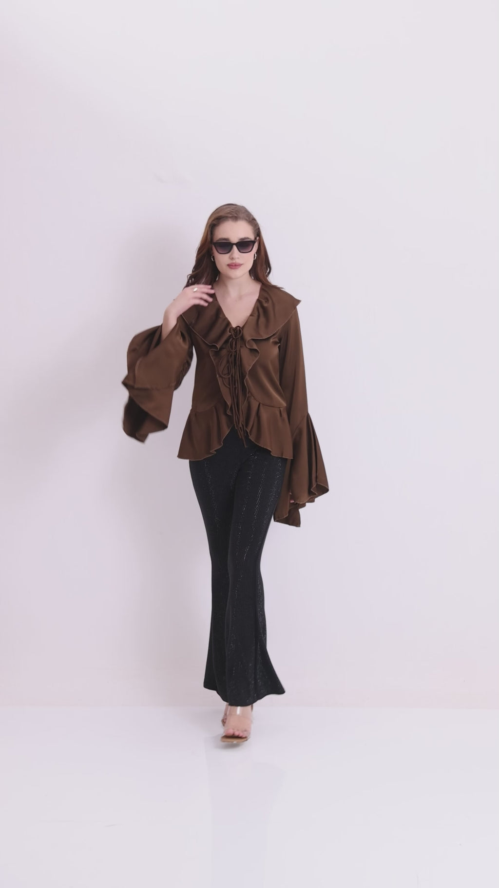 Trumpet Sleeve Top