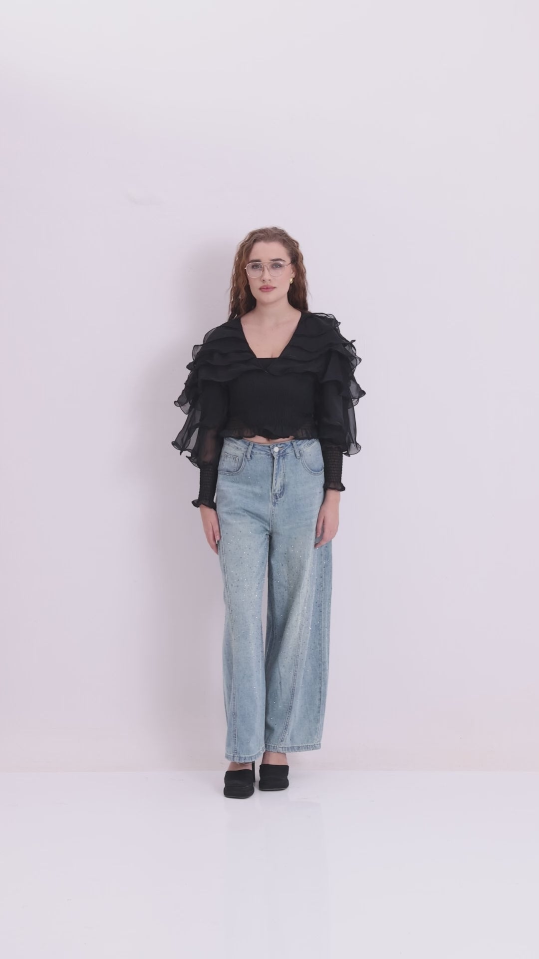Juliette Layered Ruffle Top