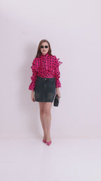 Victorian Polka Top
