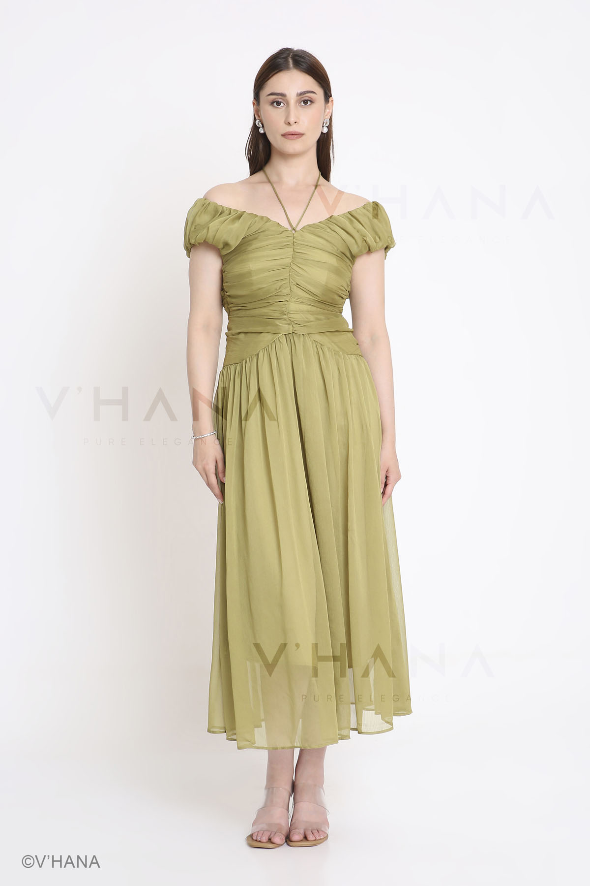 Mermaid Dress Green FS