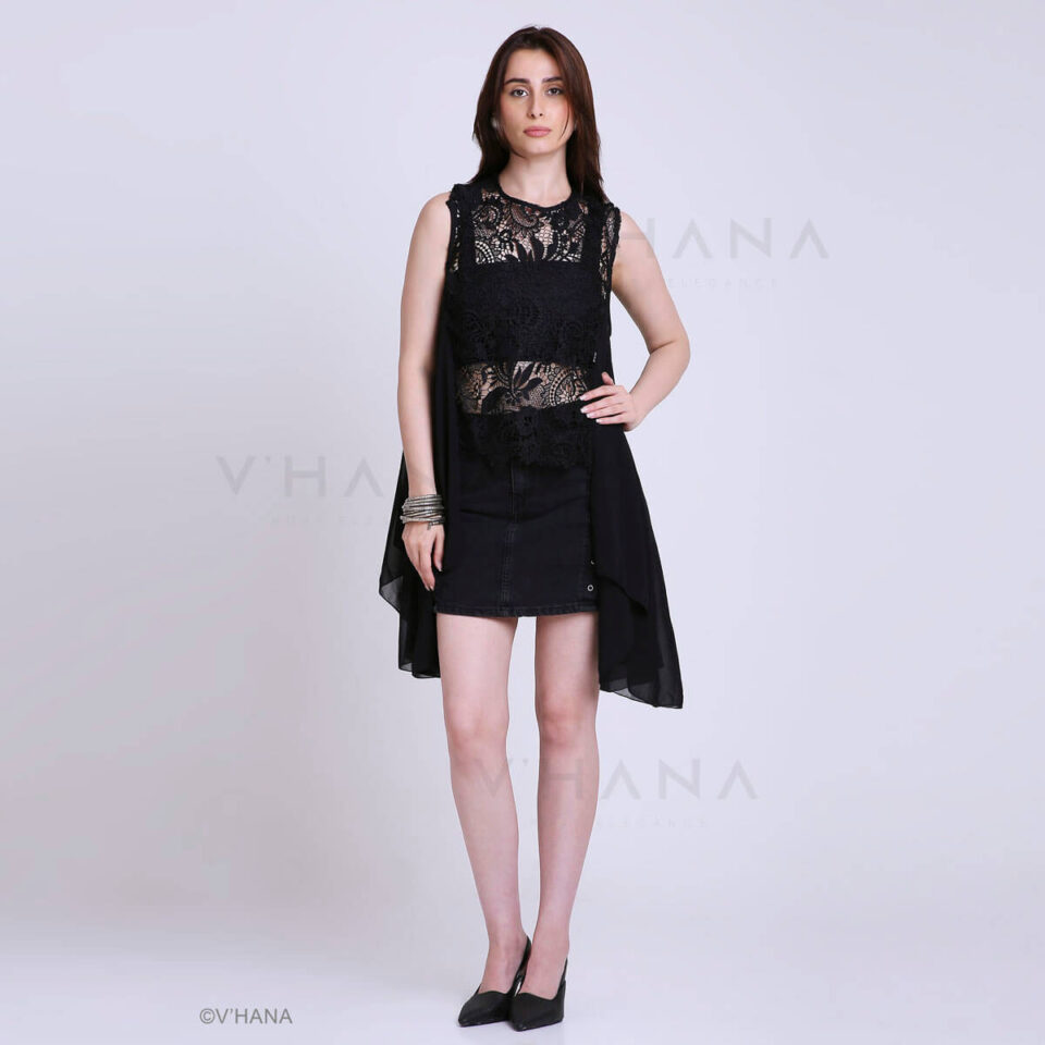 Netted Octopus Black FS